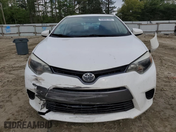 2016 Toyota Corolla L with VIN 2T1BURHE2GC714486, listed as a Copart auction lot 55892195 with 144,931 mi miles and Clean Title. Bid and sale history available at DreamBid. Image 5.