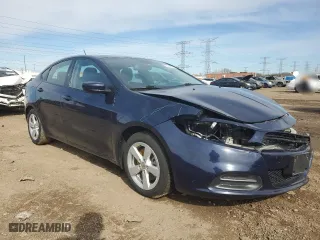 2016 Dodge Dart SXT with VIN 1C3CDFBB6GD732899, listed as a Copart auction lot 50184695 with 91,338 mi miles and Salvage Title. Bid and sale history available at carsss.com. Image 4.