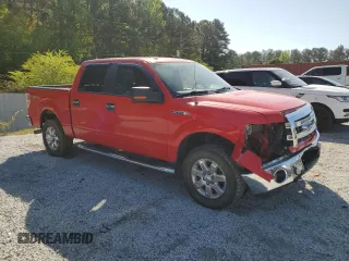2014 Ford F-150 XL with VIN 1FTFW1EF1EFA76570, listed as a Copart auction lot 52285455 with 223,621 mi miles and Salvage Title. Bid and sale history available at carsss.com. Image 4.