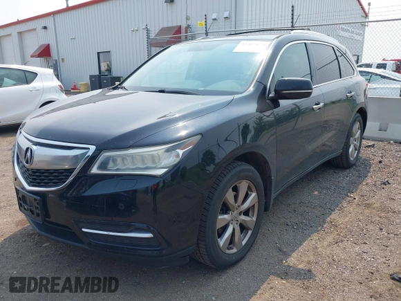 2014 Acura MDX Advance with VIN 5FRYD4H80EB503091, listed as a IAAI auction lot 42487970 with 160,578 mi miles and . Bid and sale history available at DreamBid. Image 17.