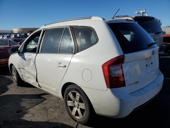 2007 Kia Rondo EX with VIN KNAFG526377110981, listed as a Copart auction lot 85126884 with 117,480 mi miles and Salvage Title. Bid and sale history available at carsss.com. Image 2.