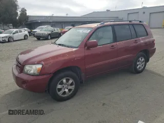 2005 Toyota Highlander z VIN JTEEP21A950093107, wystawiony jako Copart lot #48015135 z przebiegiem 186 446 mil mil oraz Szkoda całkowita • Salvage title. Historia ofert i sprzedaży dostępna na DreamBid. Obrazek 1.