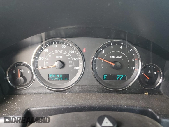 2007 Jeep Commander Limited z VIN 1J8HG58P27C520330, wystawiony jako Copart lot #54595745 z przebiegiem 168 908 mil mil oraz Szkoda całkowita • Salvage title. Historia ofert i sprzedaży dostępna na DreamBid. Obrazek 9.