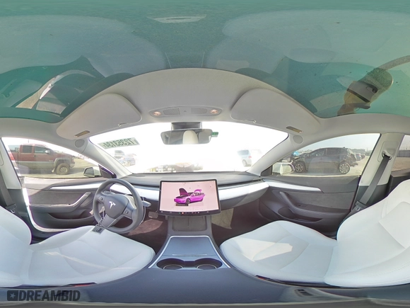 2023 Tesla Model 3 with VIN 5YJ3E1EA4PF517528, listed as a Copart auction lot 72353134 with 16,138 mi miles and Salvage Title. Bid and sale history available at carsss.com. Image 12.
