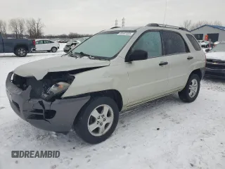 2006 Kia Sportage LX z VIN KNDJF724167145785, wystawiony jako Copart lot #88597005 z przebiegiem 160 259 mil mil oraz Szkoda całkowita • Salvage title. Historia ofert i sprzedaży dostępna na DreamBid. Obrazek 1.