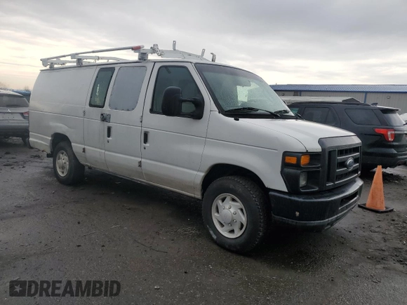 2011 Ford Econoline Cargo Commercial with VIN 1FTSS3ELXBDA21411, listed as a Copart auction lot 46906325 with Not provided miles and Salvage title. Bid and sale history available at DreamBid. Image 4.