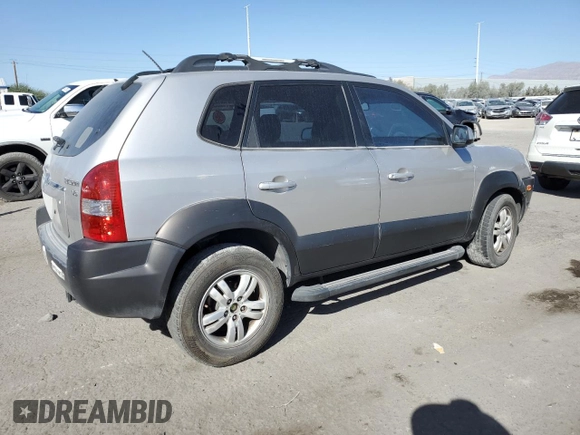 2006 Hyundai Tucson GLS with VIN KM8JN12D46U430686, listed as a Copart auction lot 76763504 with 145,104 mi miles and Salvage Title. Bid and sale history available at carsss.com. Image 3.