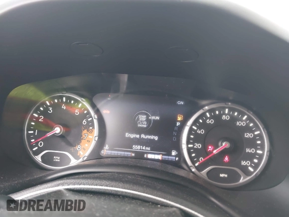 2016 Jeep Renegade Trailhawk with VIN ZACCJBCTXGPD30986, listed as a IAAI auction lot 41970876 with 55,814 mi miles and . Bid and sale history available at carsss.com. Image 7.