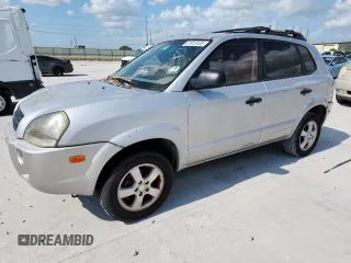 2005 Hyundai Tucson GL with VIN KM8JM12B65U149165, listed as a Copart auction lot 61913435 with 209,221 mi miles and Clean title. Bid and sale history available at DreamBid. Image 1.