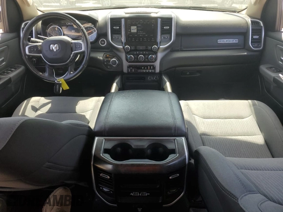 2020 Ram 1500 Big Horn with VIN 1C6SRFFT6LN154195, listed as a Copart auction lot 58764465 with 75,258 mi miles and Salvage title. Bid and sale history available at DreamBid. Image 8.