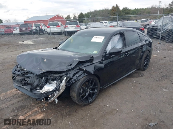 2023 Honda Civic Sport with VIN 19XFL2H89PE025553, listed as a IAAI auction lot 41859932 with 36,622 mi miles and . Bid and sale history available at DreamBid. Image 2.