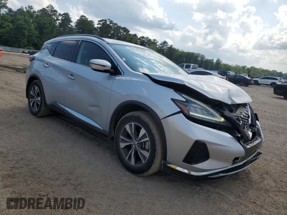 2019 Nissan Murano SV z VIN 5N1AZ2MJ1KN130234, wystawiony jako Copart lot #57672575 z przebiegiem 43 442 mil mil oraz Szkoda całkowita • Salvage title. Historia ofert i sprzedaży dostępna na DreamBid. Obrazek 4.