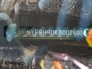 2019 Honda Passport Touring с VIN 5FNYF8H90KB002600, выставлен на аукционе Copart как лот 46646945 с пробегом 100 618 миль миль и Списание • Salvage title. История ставок и продаж доступна на DreamBid. Изображение 16.