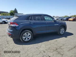 2020 Volkswagen Atlas S with VIN 1V2AC2CA0LC200471, listed as a Copart auction lot 60123715 with 46,994 mi miles and Salvage title. Bid and sale history available at DreamBid. Image 3.