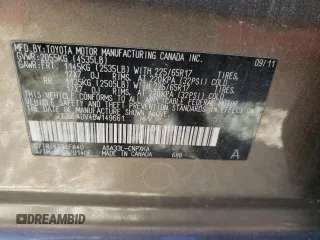 2011 Toyota RAV4 with VIN 2T3BF4DV4BW149661, listed as a Copart auction lot 81788694 with 0 mi miles and Salvage Title. Bid and sale history available at carsss.com. Image 13.