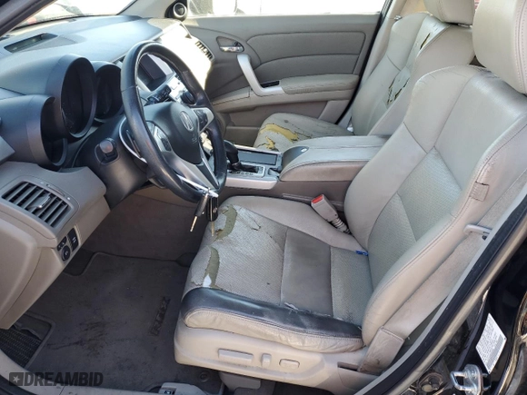 2009 Acura RDX Tech Pkg with VIN 5J8TB18599A000066, listed as a Copart auction lot 43187595 with 194,941 mi miles and Salvage Title. Bid and sale history available at carsss.com. Image 7.