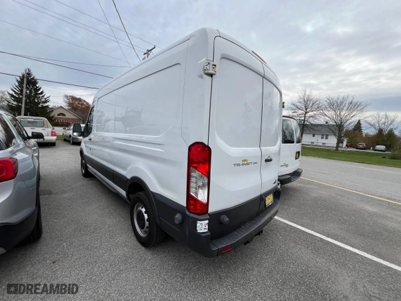 2016 Ford Transit Cargo Van with VIN 1FTYR2CM4GKA17059, listed as a Copart auction lot 83517224 with 128,184 mi miles and Clean Title. Bid and sale history available at carsss.com. Image 3.