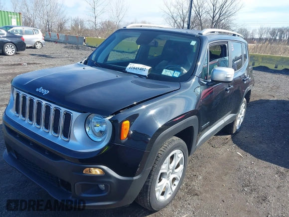 2018 Jeep Renegade Limited with VIN ZACCJBDB7JPG72036, listed as a IAAI auction lot 41845402 with 22,626 mi miles and . Bid and sale history available at DreamBid. Image 19.