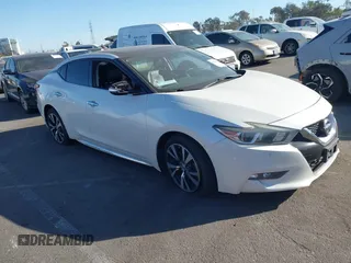 2016 Nissan Maxima Platinum with VIN 1N4AA6APXGC396484, listed as a IAAI auction lot 41311659 with 120,727 mi miles and . Bid and sale history available at DreamBid. Image 1.