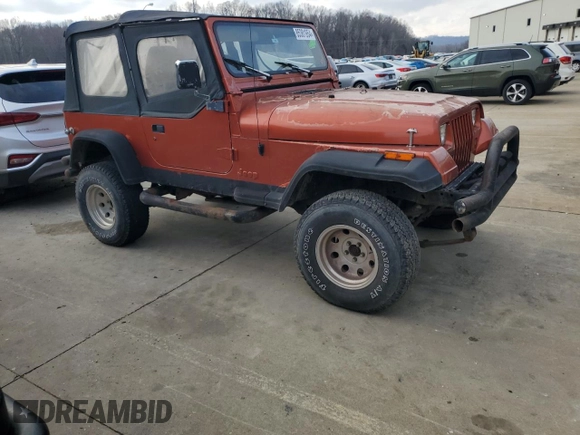 1995 Jeep Wrangler S with VIN 1J4FY19P1SP300868, listed as a Copart auction lot 85381954 with 171,288 mi miles and Clean Title. Bid and sale history available at carsss.com. Image 4.
