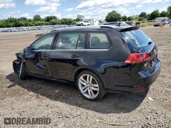 2017 Volkswagen Golf SportWagen S with VIN 3VWC17AU3HM502978, listed as a Copart auction lot 60841674 with 60,114 mi miles and Salvage Title. Bid and sale history available at carsss.com. Image 2.