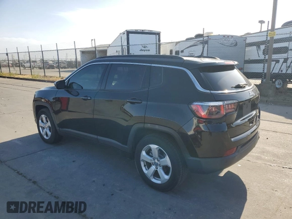 2018 Jeep Compass Latitude with VIN 3C4NJCBB6JT285892, listed as a Copart auction lot 61869045 with 63,315 mi miles and Salvage title. Bid and sale history available at DreamBid. Image 2.