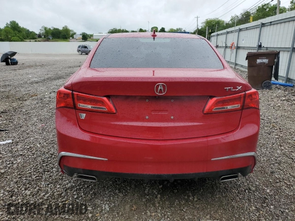 2018 Acura TLX with VIN 19UUB2F34JA003764, listed as a Copart auction lot 56737545 with 143,011 mi miles and Clean title. Bid and sale history available at DreamBid. Image 6.