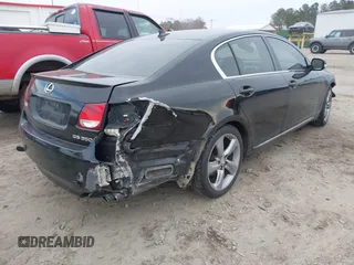 2011 Lexus GS 350 with VIN JTHBE1KS9B0052551, listed as a IAAI auction lot 41356122 with 150,937 mi miles. Bid and sale history available at carsss.com. Image 4.