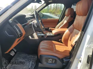 2016 Land Rover Range Rover with VIN SALGV3EF1GA285495, listed as a Copart auction lot 57957425 with 130,674 mi miles and Salvage title. Bid and sale history available at DreamBid. Image 7.