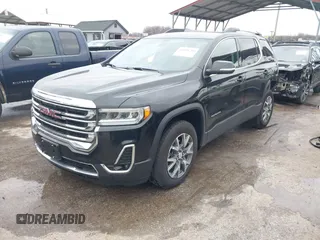 2023 GMC Acadia SLT with VIN 1GKKNML44PZ225872, listed as a IAAI auction lot 41091785 with 21,334 mi miles and . Bid and sale history available at carsss.com. Image 2.