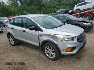 2017 Ford Escape S with VIN 1FMCU0F77HUD37531, listed as a Copart auction lot 62632675 with 125,243 mi miles and Clean title. Bid and sale history available at DreamBid. Image 4.
