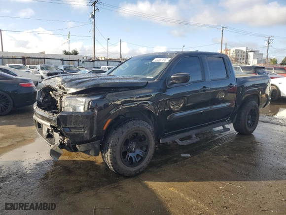 2022 Nissan Frontier PRO-X with VIN 1N6ED1EJXNN637311, listed as a Copart auction lot 45567135 with 60,224 mi miles and Salvage Title. Bid and sale history available at carsss.com. Image 1.