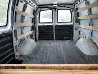 2019 GMC Savana Cargo Van with VIN 1GTW7AFG9K1282216, listed as a Copart auction lot 77577194 with 88,495 mi miles and Non Repairable. Bid and sale history available at carsss.com. Image 10.