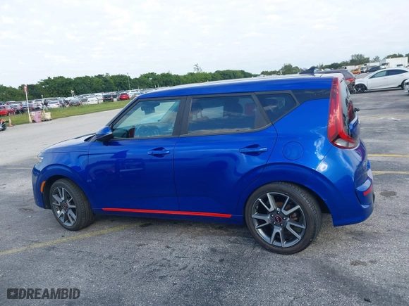2020 Kia Soul GT-Line with VIN KNDJ63AU4L7084180, listed as a IAAI auction lot 40880083 with 20,927 mi miles. Bid and sale history available at carsss.com. Image 14.