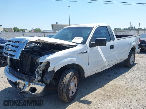 2009 Ford F-150 XL with VIN 1FTRF12W79KC14353, listed as a IAAI auction lot 42001571 with 224,190 mi miles and . Bid and sale history available at carsss.com. Image 2.