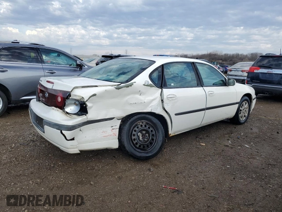 2002 Chevrolet Impala with VIN 2G1WF55E529220651, listed as a Copart auction lot 51054745 with 97,412 mi miles and Salvage title. Bid and sale history available at DreamBid. Image 3.