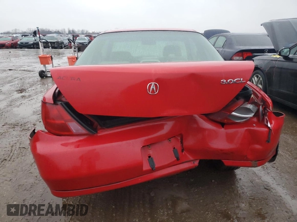 1999 Acura CL Premium z VIN 19UYA2251XL013466, wystawiony jako Copart lot #86105624 z przebiegiem 155 867 mil mil oraz Szkoda całkowita • Salvage title. Historia ofert i sprzedaży dostępna na DreamBid. Obrazek 6.