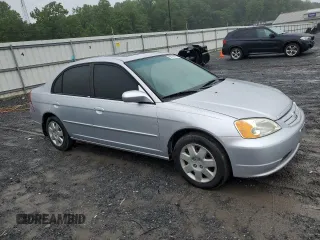 2001 Honda Civic EX z VIN 1HGES25741L061970, wystawiony jako Copart lot #58154285 z przebiegiem 211 414 mil mil oraz Szkoda całkowita • Salvage title. Historia ofert i sprzedaży dostępna na DreamBid. Obrazek 4.