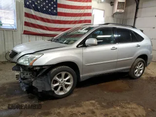 2009 Lexus RX 350 with VIN 2T2HK31UX9C096959, listed as a Copart auction lot 50975675 with 199,664 mi miles and Salvage Title. Bid and sale history available at DreamBid. Image 1.