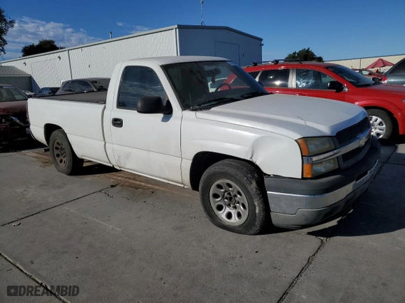 2005 Chevrolet Silverado 1500 Work Truck with VIN 1GCEC14XX5Z140540, listed as a Copart auction lot 73177634 with 251,101 mi miles and Clean Title. Bid and sale history available at carsss.com. Image 4.