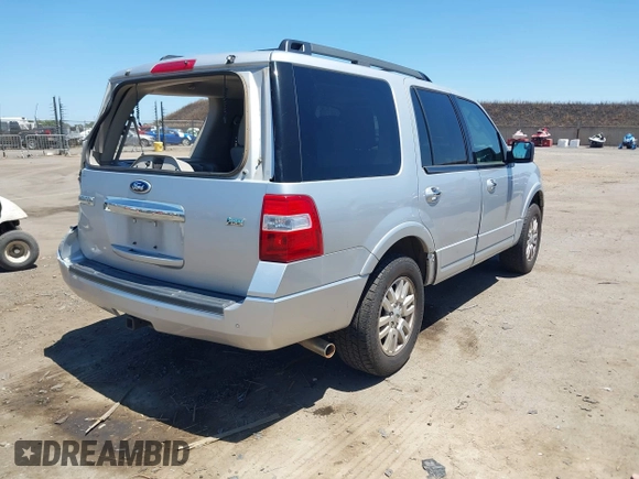 2014 Ford Expedition XLT with VIN 1FMJU1H51EEF03783, listed as a IAAI auction lot 42315639 with 167,831 mi miles and . Bid and sale history available at DreamBid. Image 4.