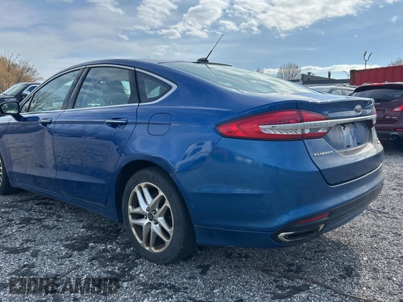 2017 Ford Fusion SE with VIN 3FA6P0H90HR104546, listed as a Copart auction lot 55855145 with 117,398 mi miles and Clean Title. Bid and sale history available at carsss.com. Image 3.