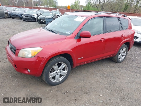 2006 Toyota RAV4 Sport with VIN JTMBD32V365034727, listed as a IAAI auction lot 42060742 with 156,333 mi miles and . Bid and sale history available at DreamBid. Image 2.