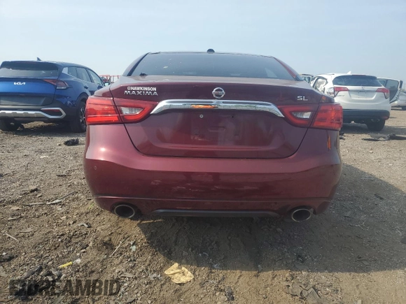 2016 Nissan Maxima S z VIN 1N4AA6AP1GC386815, wystawiony jako Copart lot #60817245 z przebiegiem Nie podano mil oraz Szkoda całkowita • Salvage title. Historia ofert i sprzedaży dostępna na DreamBid. Obrazek 6.