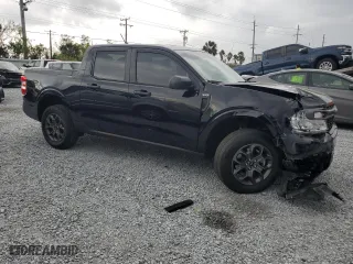 2024 Ford Maverick XLT with VIN 3FTTW8H97RRA90046, listed as a Copart auction lot 48037365 with 11,114 mi miles and Salvage Title. Bid and sale history available at carsss.com. Image 4.