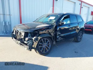 2019 Jeep Grand Cherokee Overland with VIN 1C4RJFCG7KC639154, listed as a IAAI auction lot 41501610 with 92,547 mi miles. Bid and sale history available at carsss.com. Image 18.