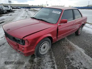 1989 BMW 3 Series 325iS with VIN WBAAA2304KEC49657, listed as a Copart auction lot 87910245 with 0 mi miles and Salvage Title. Bid and sale history available at carsss.com. Image 1.
