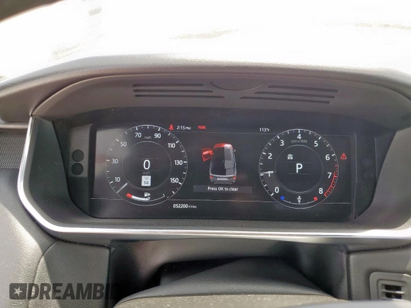 2021 Land Rover Range Rover Sport HSE Silver Edition с VIN SALWR2SU4MA760131, выставлен на аукционе Copart как лот 56964585 с пробегом 52 200 миль миль и Чистый • Clean title. История ставок и продаж доступна на DreamBid. Изображение 9.
