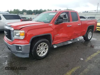 2014 GMC Sierra 1500 SLE z VIN 1GTV2UEC4EZ103001, wystawiony jako Copart lot #58122265 z przebiegiem 119 000 mil mil oraz Szkoda całkowita • Salvage title. Historia ofert i sprzedaży dostępna na DreamBid. Obrazek 1.