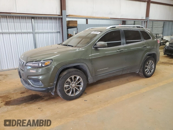 2020 Jeep Cherokee Altitude with VIN 1C4PJMLNXLD556887, listed as a Copart auction lot 46891055 with 75,918 mi miles and Salvage Title. Bid and sale history available at carsss.com. Image 1.